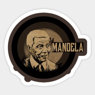 Mandela Vintage Freedom Sticker